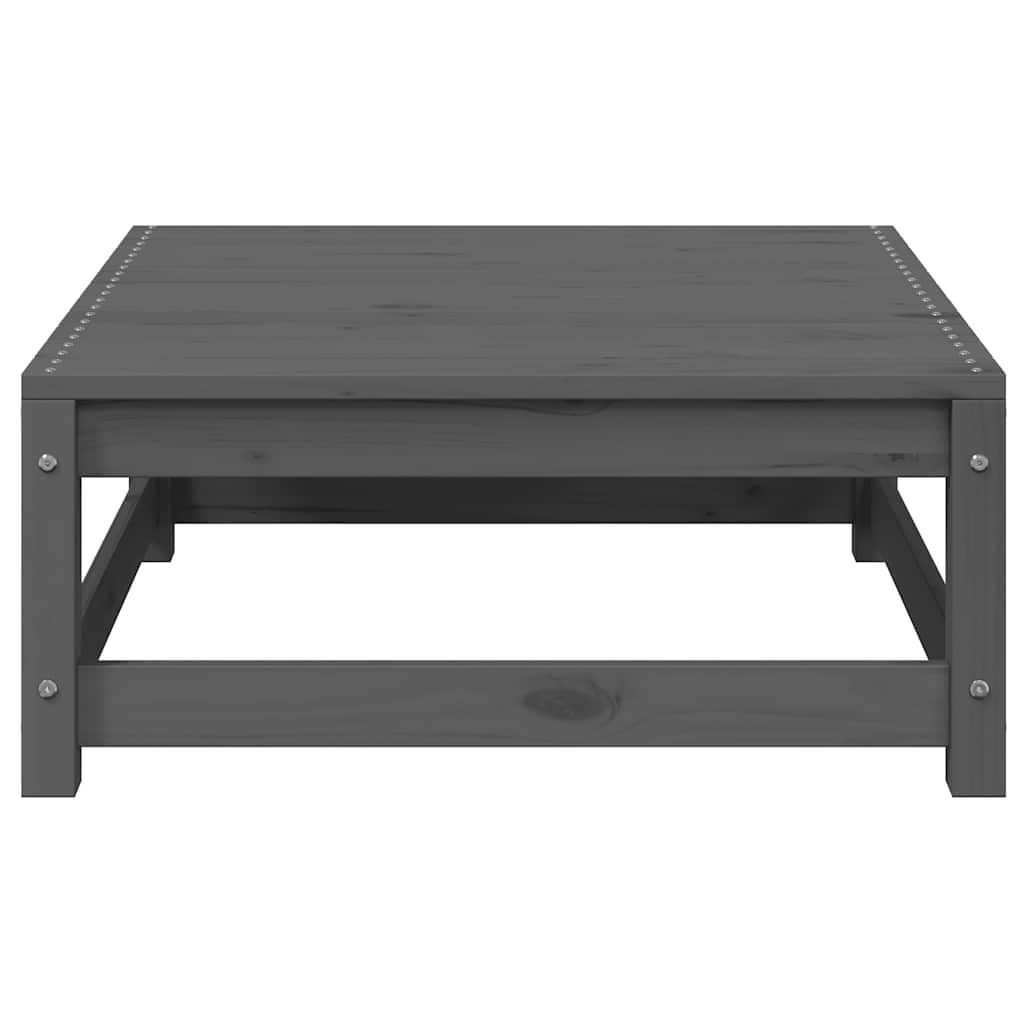 2-delige Loungeset met kussens massief grenenhout grijs is nu te koop bij PeponiXL, paradijselijk wonen!