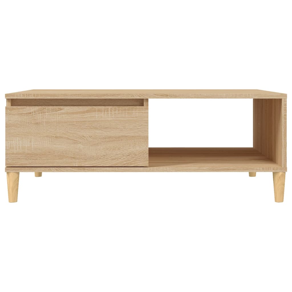 805998VideaXL koffietafel Sonoma Oak 90x60x35 cm bewerkt hout is nu te koop bij PeponiXL, paradijselijk wonen!