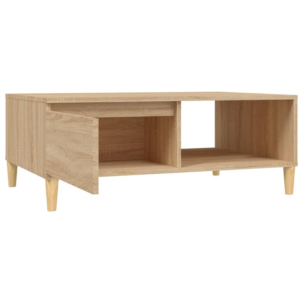 805998VideaXL koffietafel Sonoma Oak 90x60x35 cm bewerkt hout is nu te koop bij PeponiXL, paradijselijk wonen!