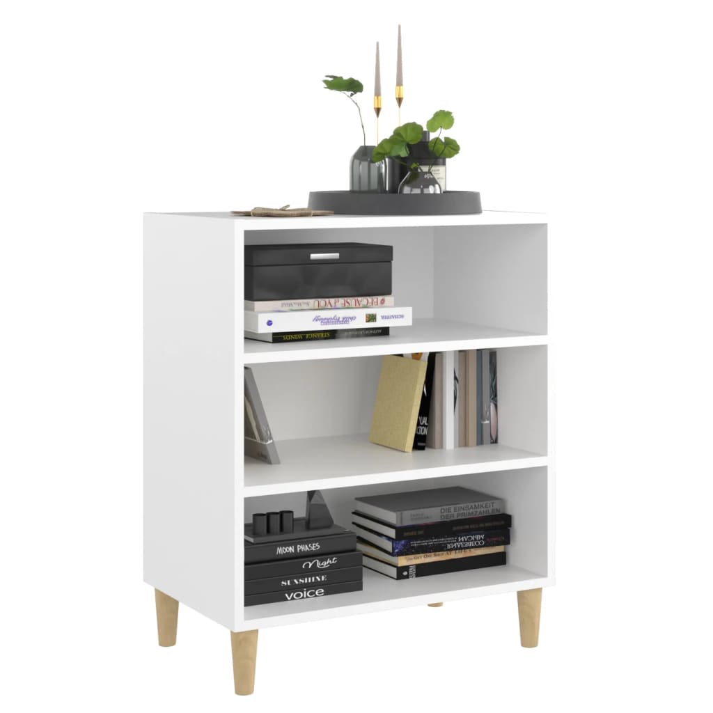 Dressoir 57x35x70 cm bewerkt hout wit is nu te koop bij PeponiXL, paradijselijk wonen!