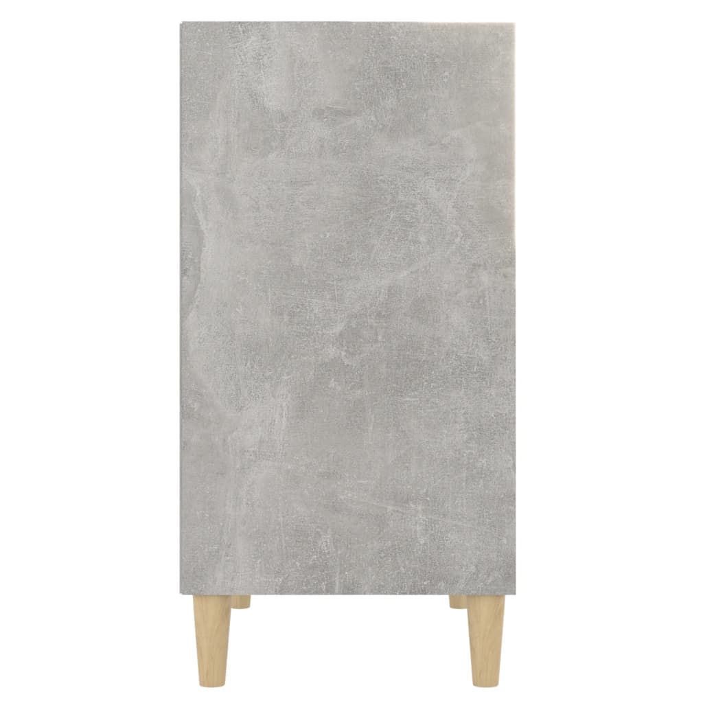 Dressoir 57x35x70 cm bewerkt hout betongrijs is nu te koop bij PeponiXL, paradijselijk wonen!
