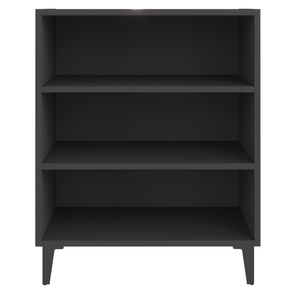 Dressoir 57x35x70 cm bewerkt hout grijs is nu te koop bij PeponiXL, paradijselijk wonen!