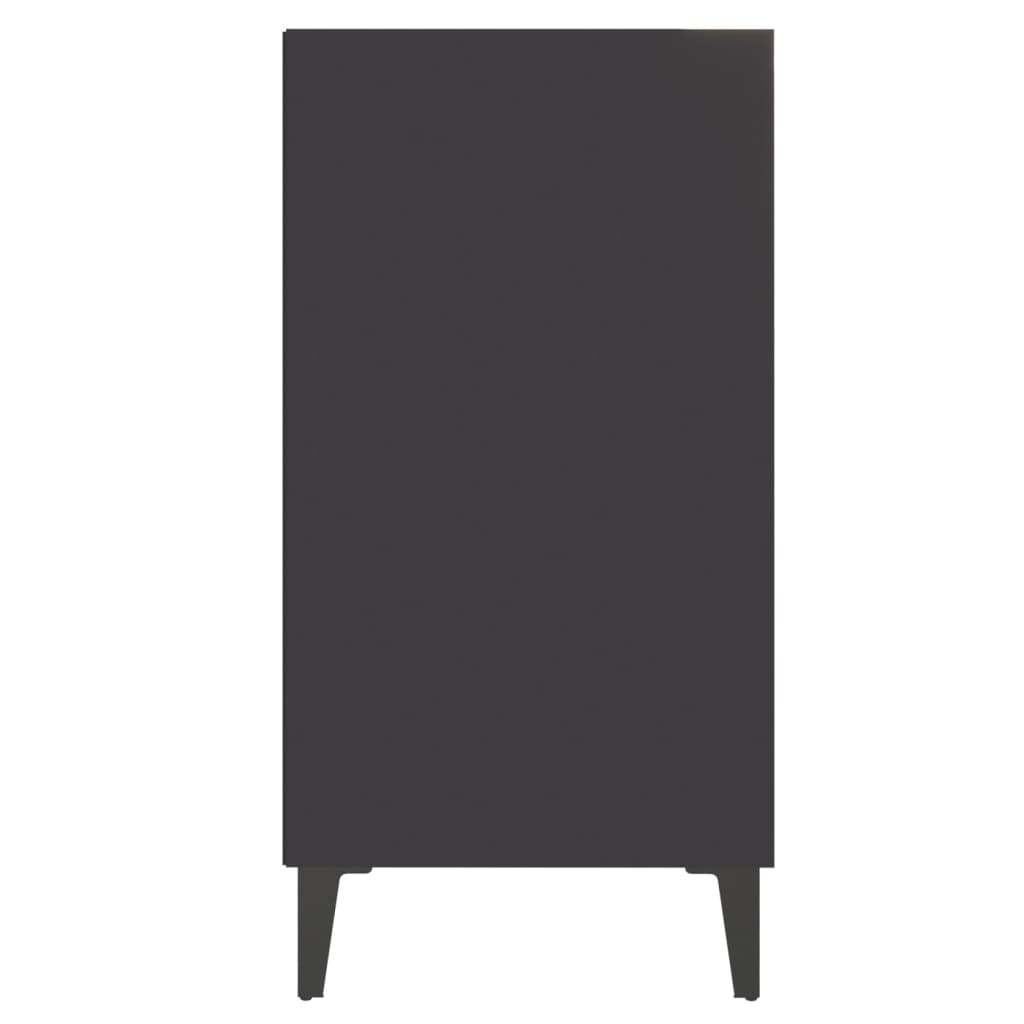 Dressoir 57x35x70 cm bewerkt hout grijs is nu te koop bij PeponiXL, paradijselijk wonen!