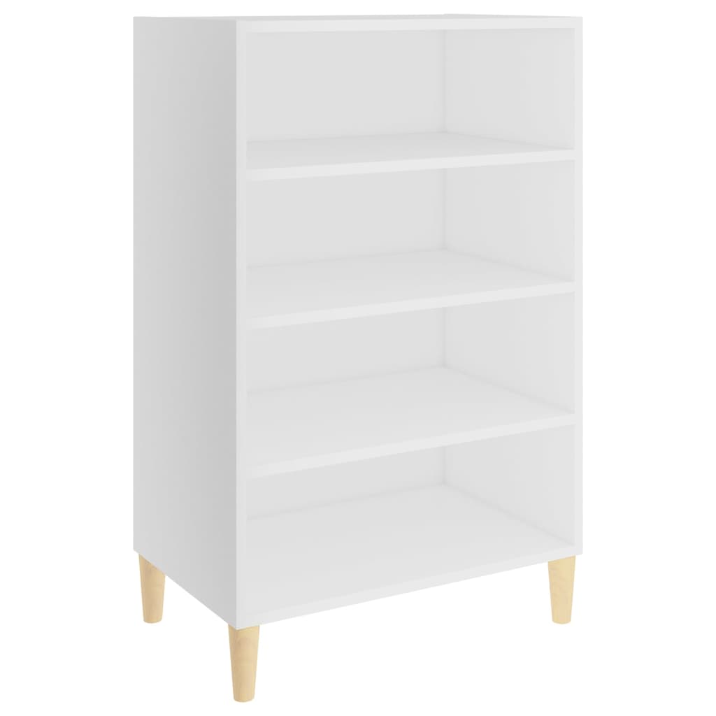 Dressoir 57x35x90 cm bewerkt hout wit is nu te koop bij PeponiXL, paradijselijk wonen!
