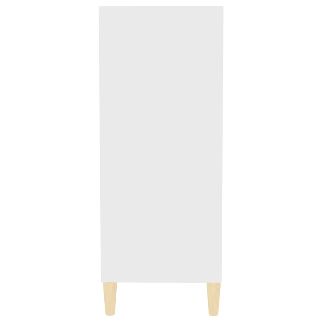 Dressoir 57x35x90 cm bewerkt hout wit is nu te koop bij PeponiXL, paradijselijk wonen!