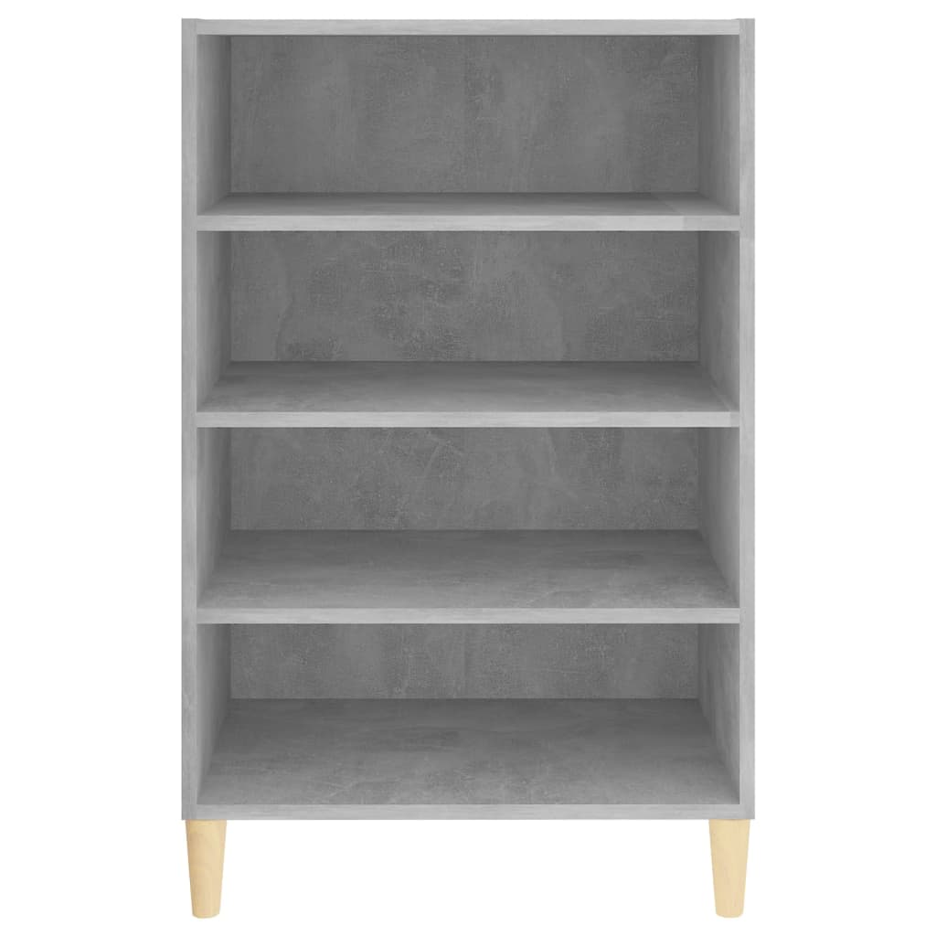 Dressoir 57x35x90 cm bewerkt hout betongrijs is nu te koop bij PeponiXL, paradijselijk wonen!