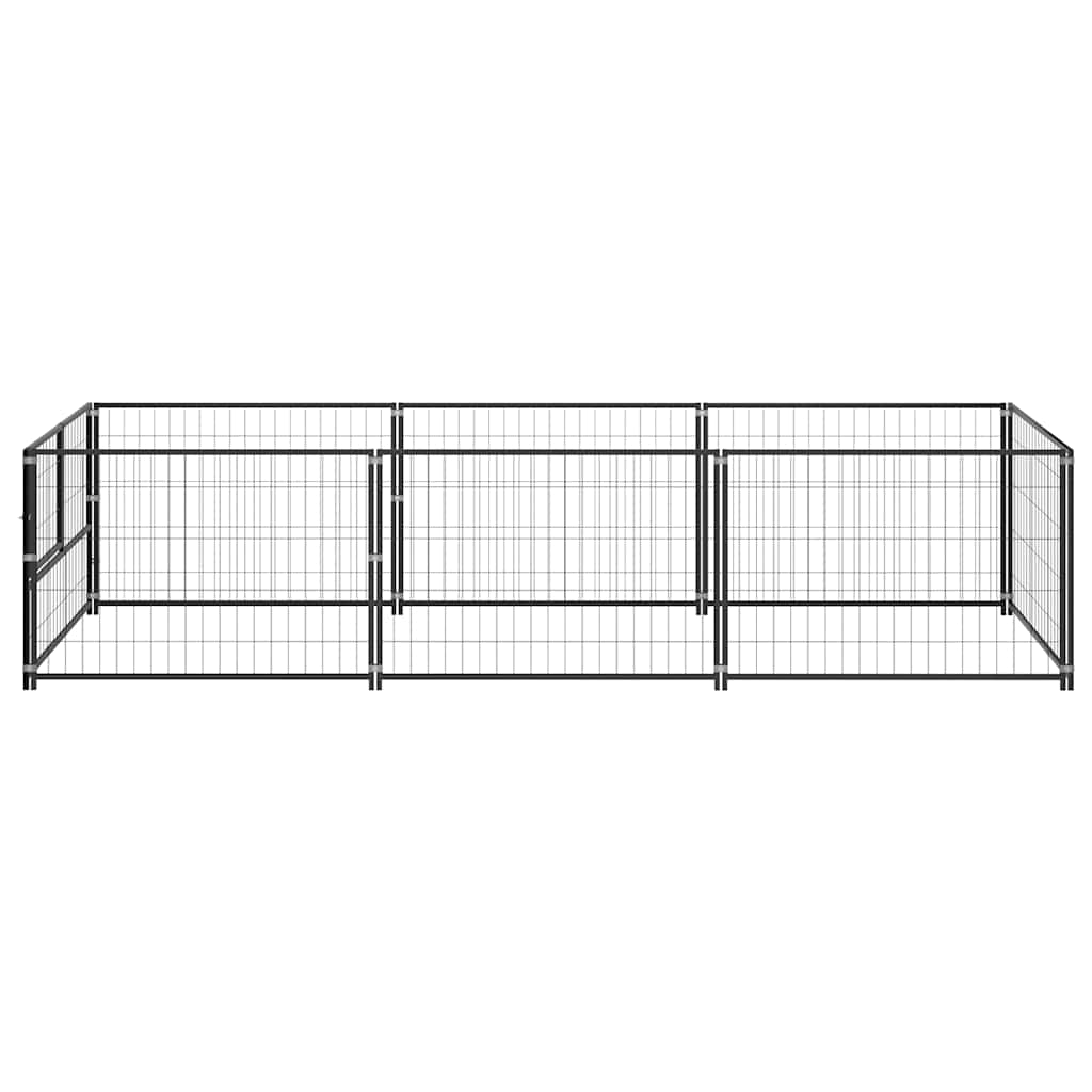 | Dierkooi zonder Deur | Zwart 300 x 100 x 70 cm Staal is nu te koop bij PeponiXL, paradijselijk wonen!