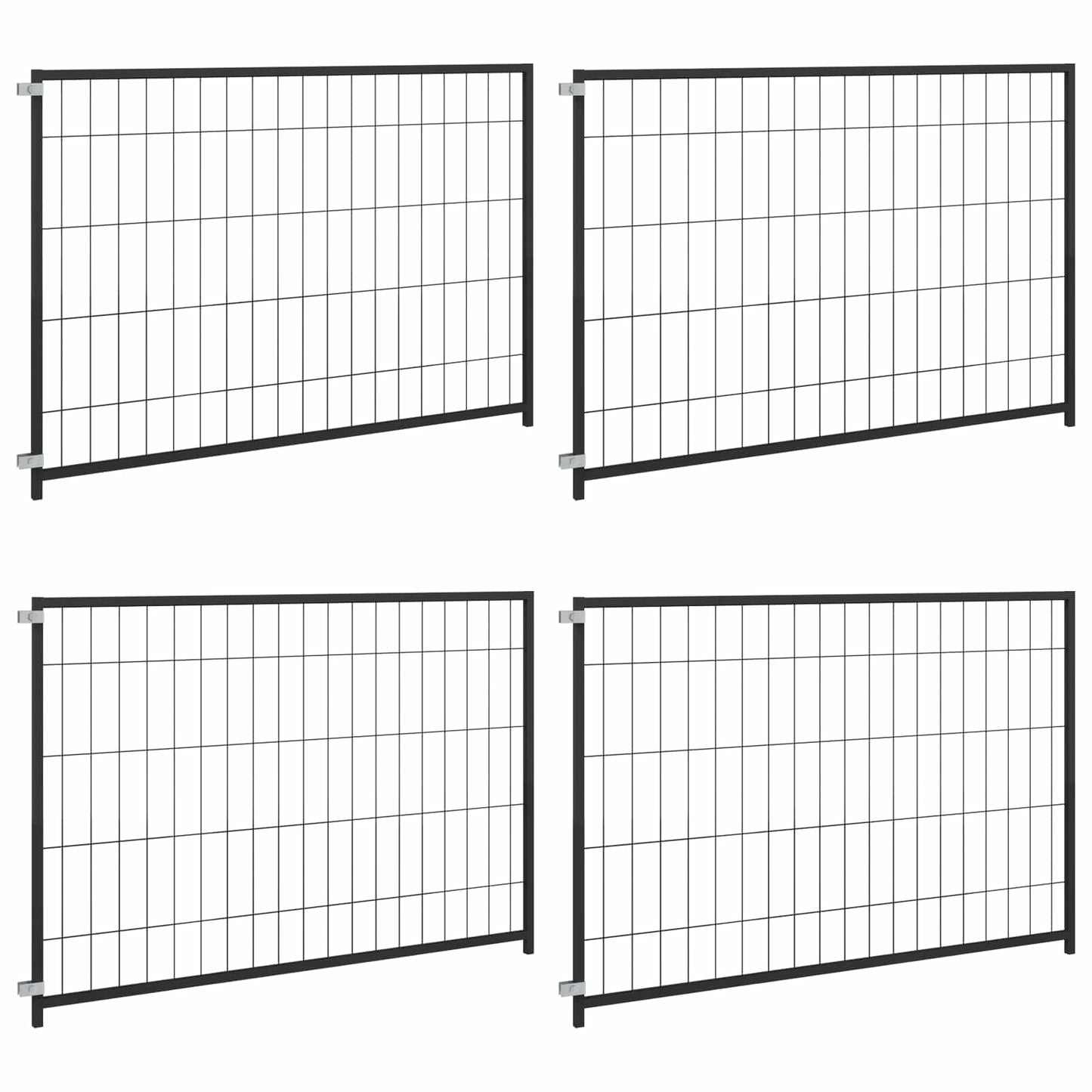 | Dierkooi zonder Deur | Zwart 300 x 100 x 70 cm Staal is nu te koop bij PeponiXL, paradijselijk wonen!