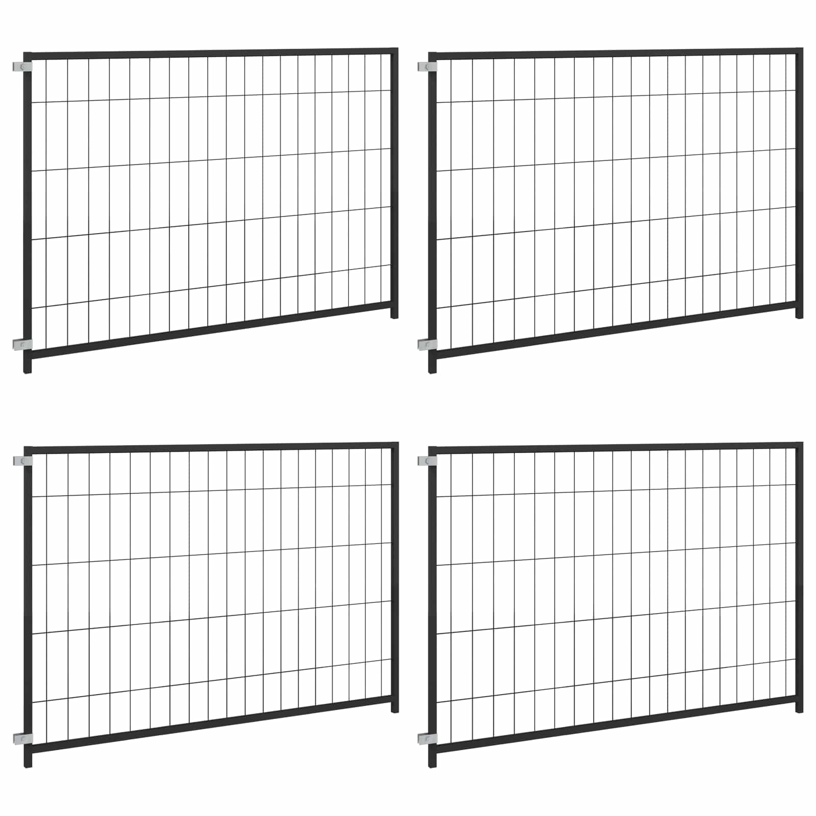 | Dierkooi zonder Deur | Zwart 300 x 100 x 70 cm Staal is nu te koop bij PeponiXL, paradijselijk wonen!