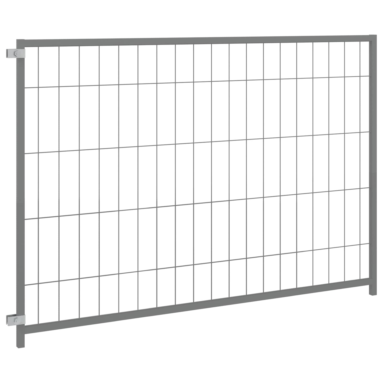 Hondenkennel 300x100x70 cm staal zilverkleurig is nu te koop bij PeponiXL, paradijselijk wonen!