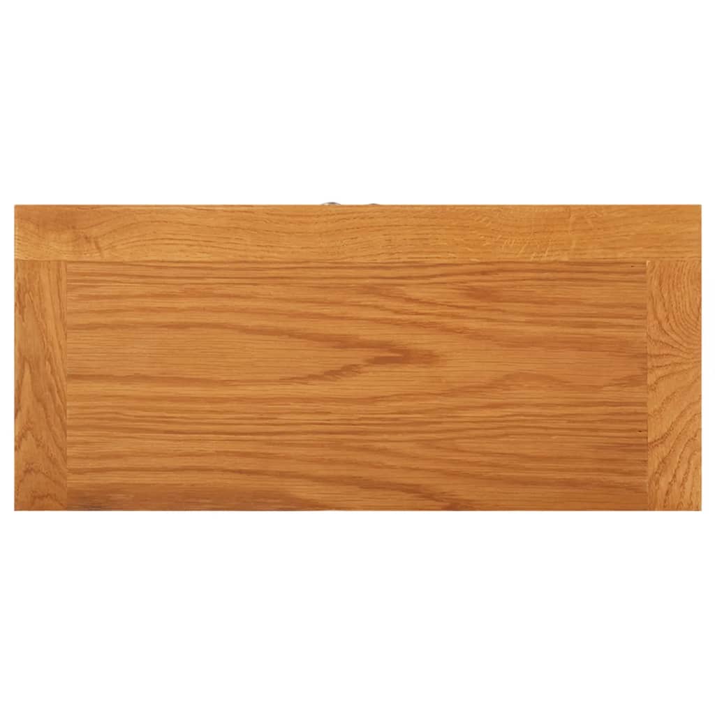 Opbergkast 50x22x110 cm massief eikenhout is nu te koop bij PeponiXL, paradijselijk wonen!
