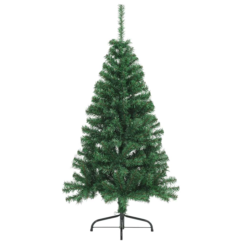 Kunstkerstboom met standaard half 120 cm PVC groen is nu te koop bij PeponiXL, paradijselijk wonen!