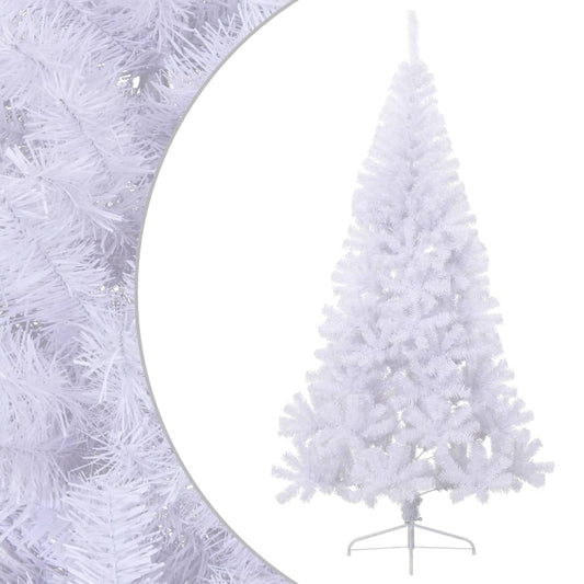 Kunstkerstboom met standaard half 240 cm PVC groen is nu te koop bij PeponiXL, paradijselijk wonen!