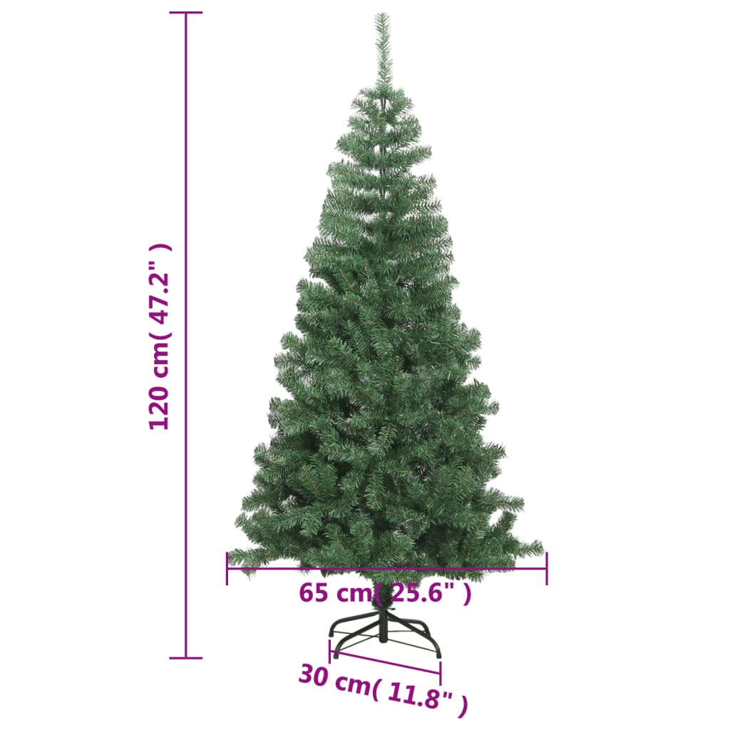 Kunstkerstboom met standaard 230 takken 120 cm is nu te koop bij PeponiXL, paradijselijk wonen!