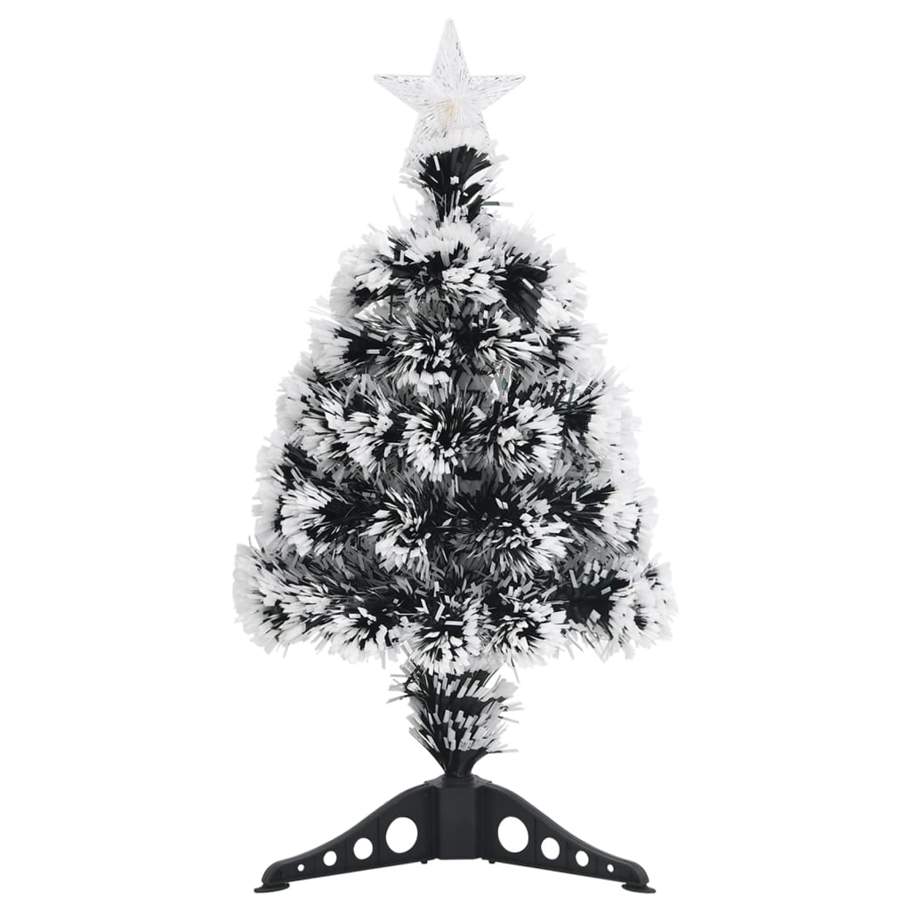 Kerstboom met LED 64 cm glasvezel groen en wit is nu te koop bij PeponiXL, paradijselijk wonen!