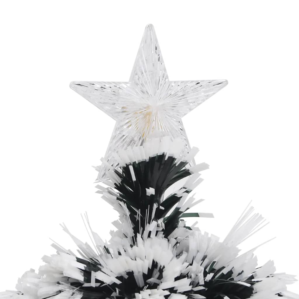 Kerstboom met LED 64 cm glasvezel groen en wit is nu te koop bij PeponiXL, paradijselijk wonen!