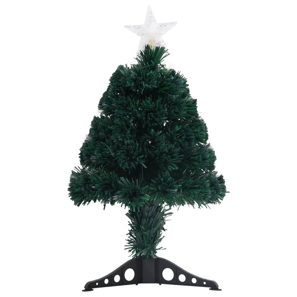 Voorverlichte kerstboom met standaard en LED 64 cm glasvezel is nu te koop bij PeponiXL, paradijselijk wonen!