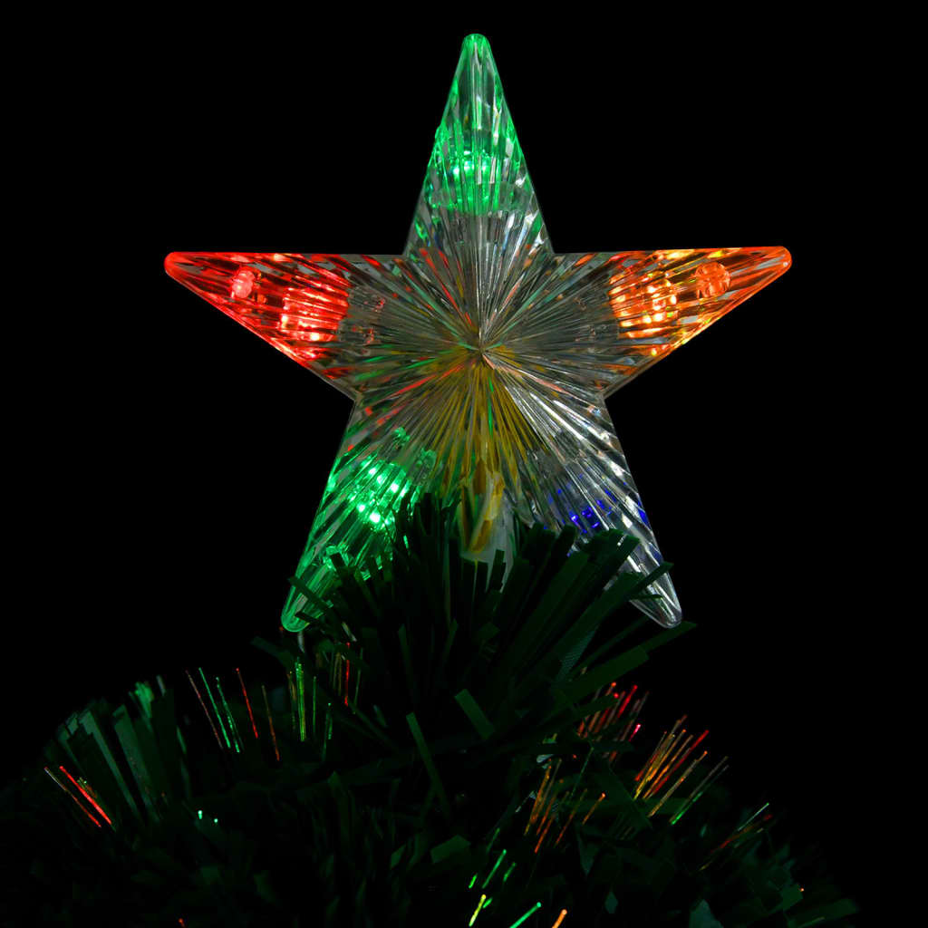 Voorverlichte kerstboom met standaard en LED 64 cm glasvezel is nu te koop bij PeponiXL, paradijselijk wonen!