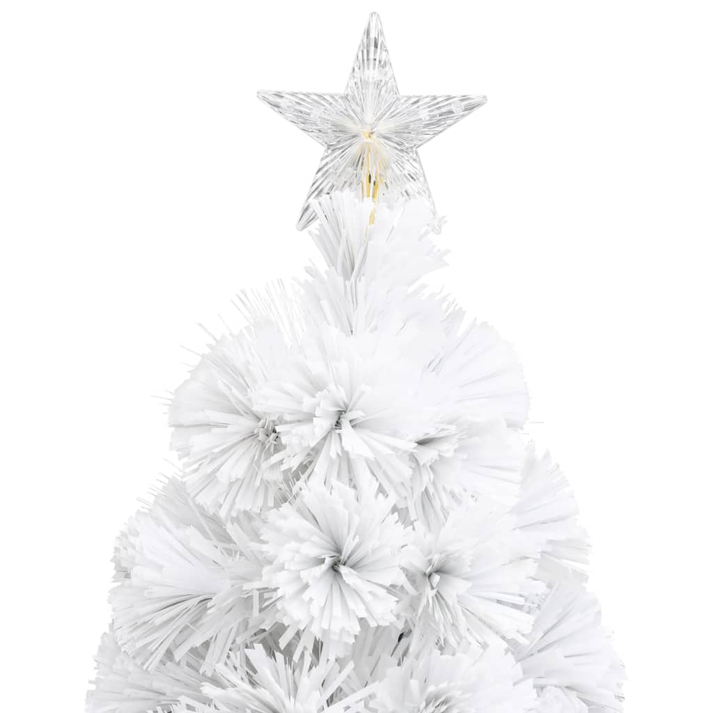 Kunstkerstboom met verlichting 64 cm glasvezel wit is nu te koop bij PeponiXL, paradijselijk wonen!