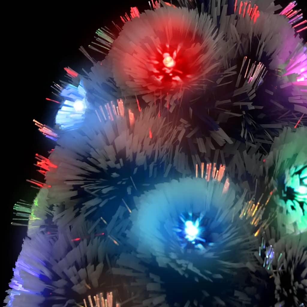 Kunstkerstboom met verlichting 120 cm glasvezel wit en blauw is nu te koop bij PeponiXL, paradijselijk wonen!