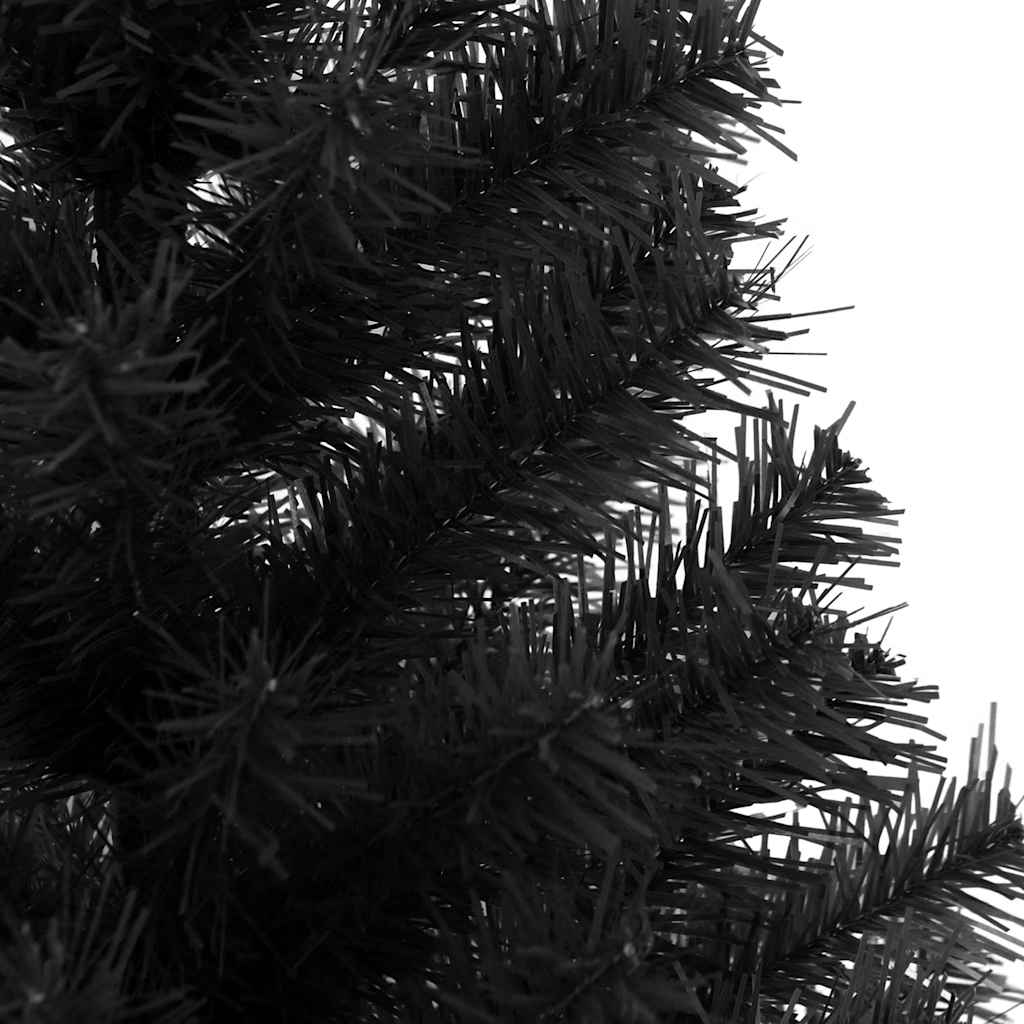 Kunstkerstboom met standaard 120 cm PVC zwart is nu te koop bij PeponiXL, paradijselijk wonen!