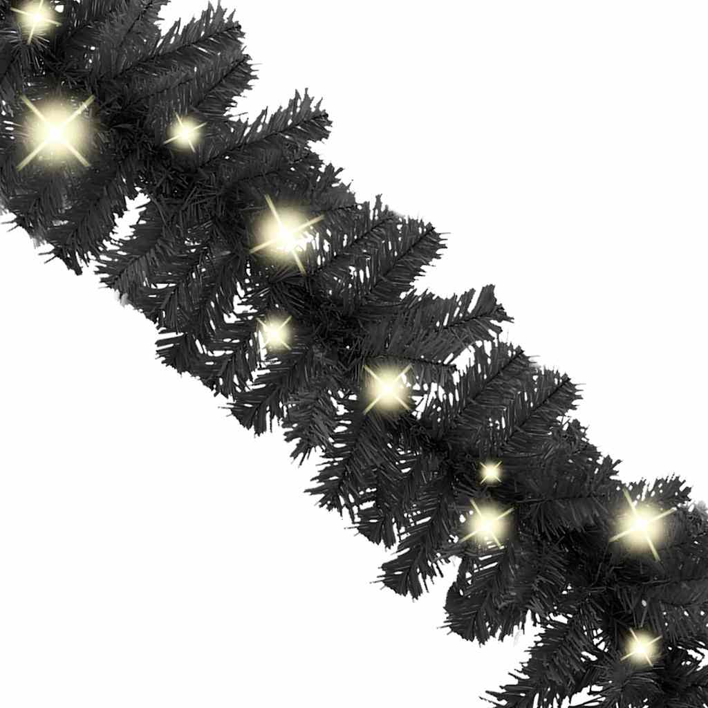 Kerstslinger met LED-lampjes 20 m zwart is nu te koop bij PeponiXL, paradijselijk wonen!