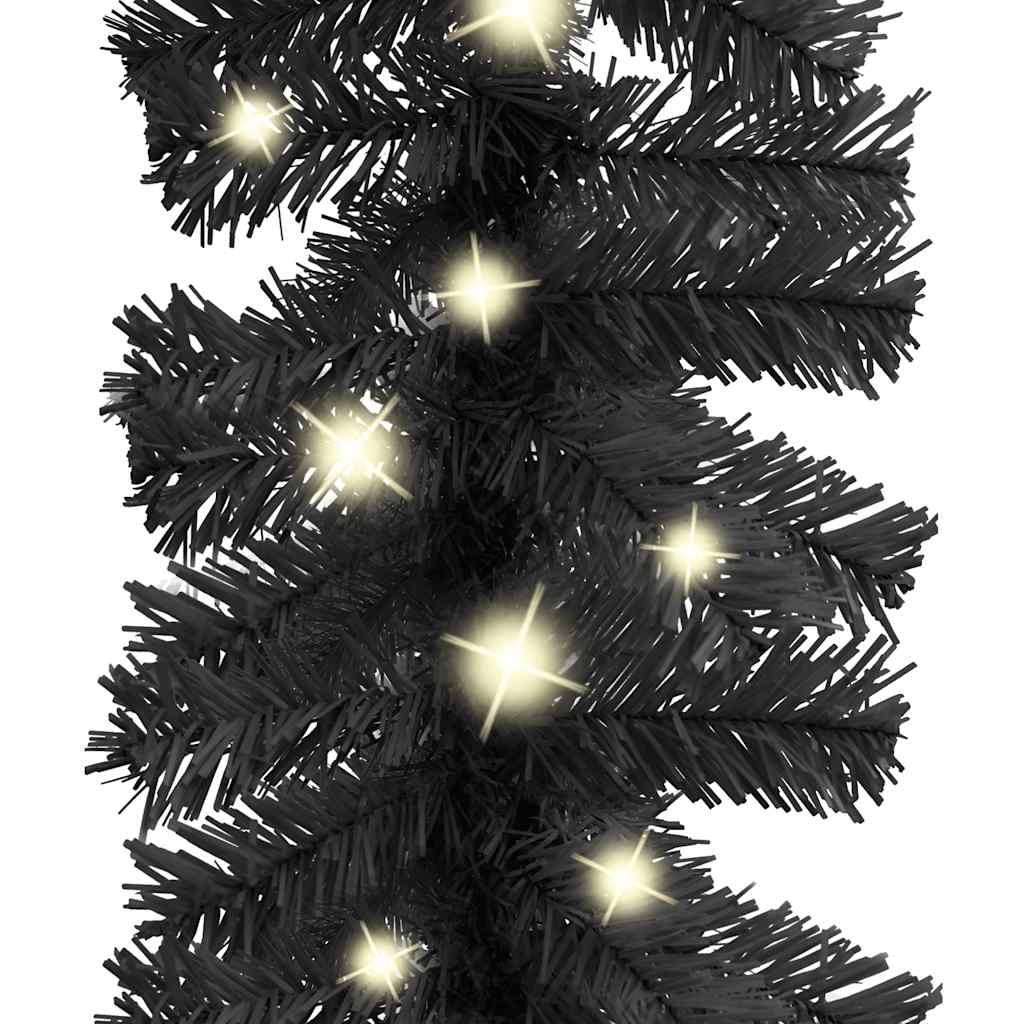 Kerstslinger met LED-lampjes 20 m zwart is nu te koop bij PeponiXL, paradijselijk wonen!