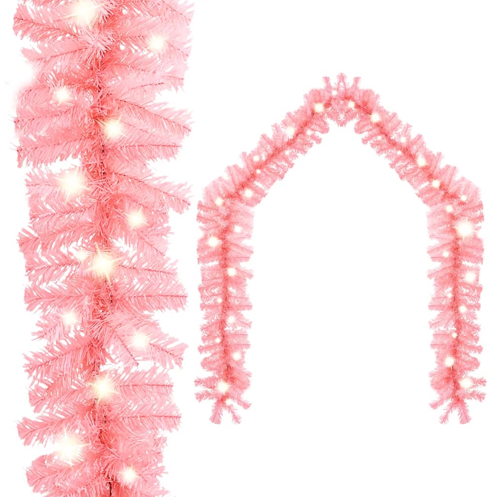Kerstslinger met LED-lampjes 5 m roze is nu te koop bij PeponiXL, paradijselijk wonen!
