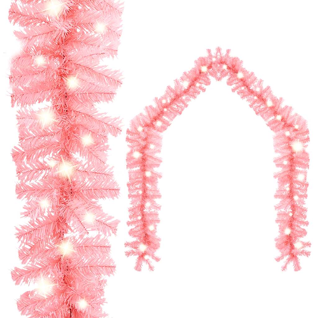 Kerstslinger met LED-lampjes 10 m roze is nu te koop bij PeponiXL, paradijselijk wonen!