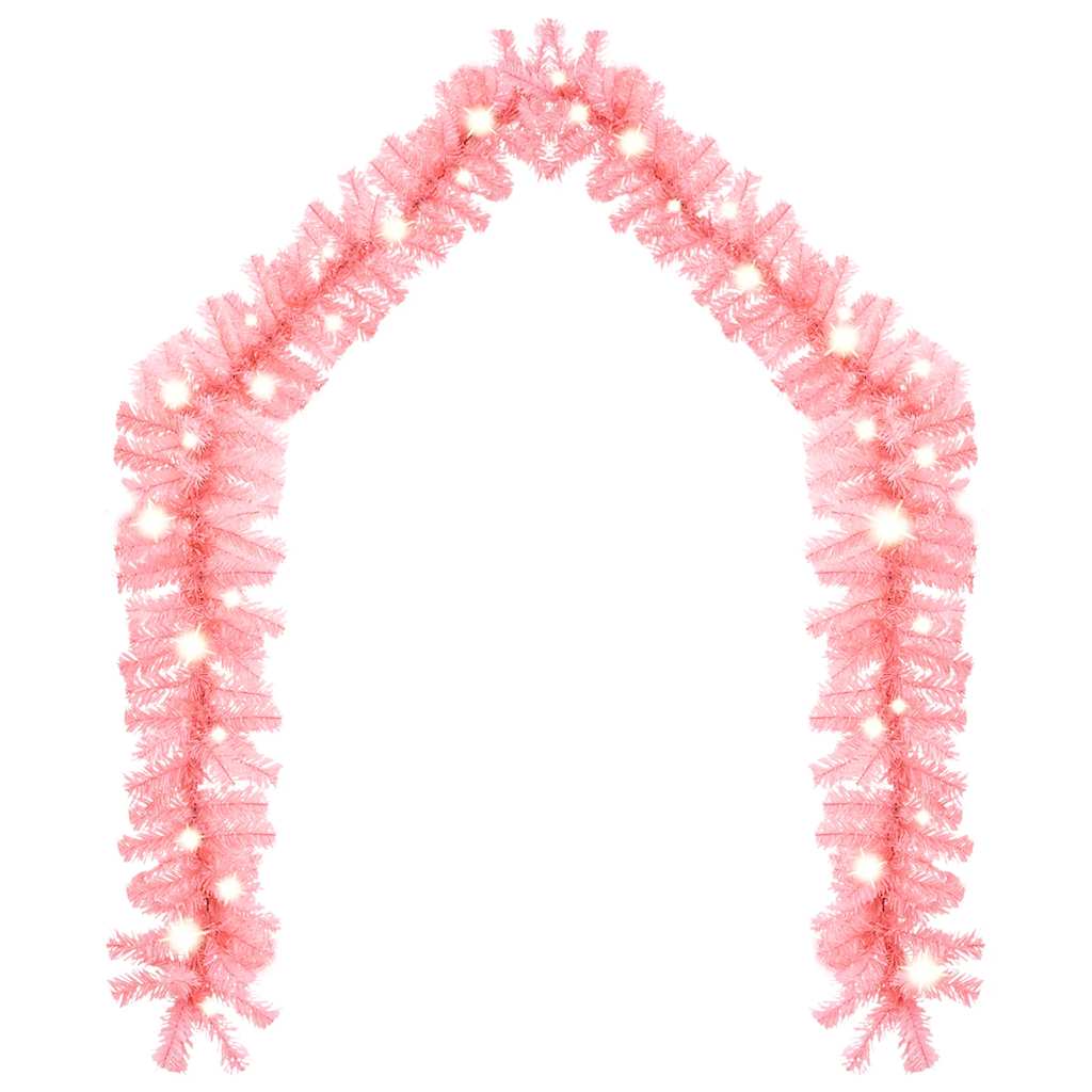 Kerstslinger met LED-lampjes 10 m roze is nu te koop bij PeponiXL, paradijselijk wonen!