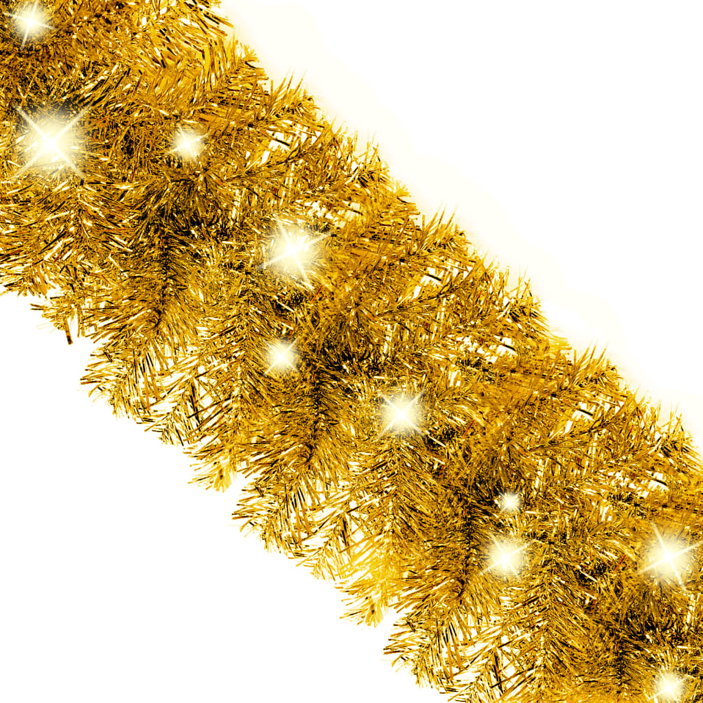 Kerstslinger met LED-lampjes 5 m goudkleurig is nu te koop bij PeponiXL, paradijselijk wonen!