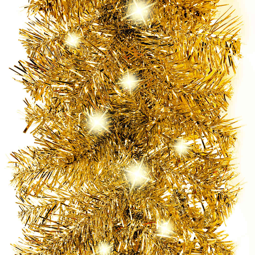 Kerstslinger met LED-lampjes 10 m goudkleurig is nu te koop bij PeponiXL, paradijselijk wonen!