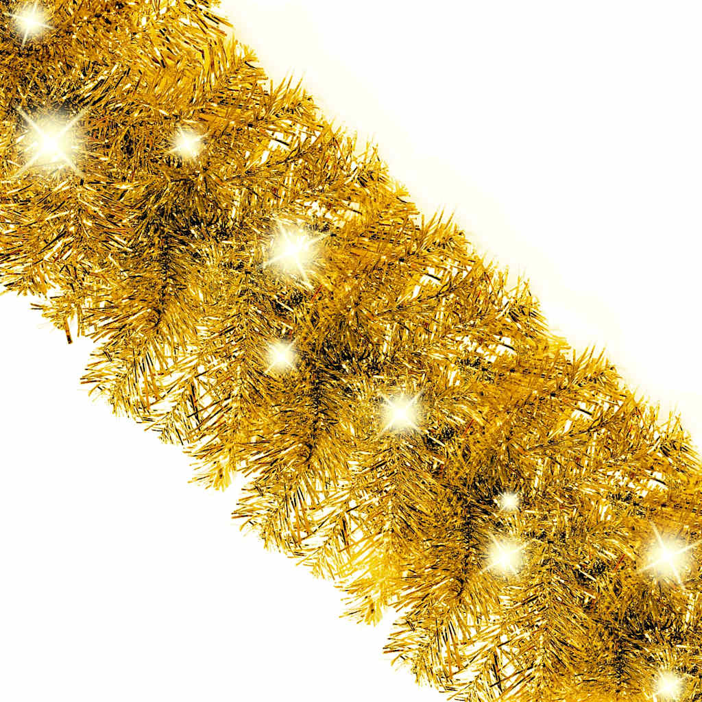 Kerstslinger met LED-lampjes 10 m goudkleurig is nu te koop bij PeponiXL, paradijselijk wonen!