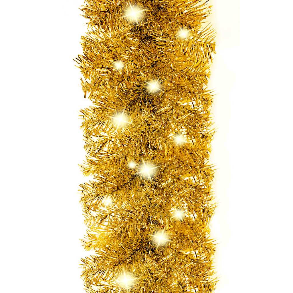Kerstslinger met LED-lampjes 10 m goudkleurig is nu te koop bij PeponiXL, paradijselijk wonen!