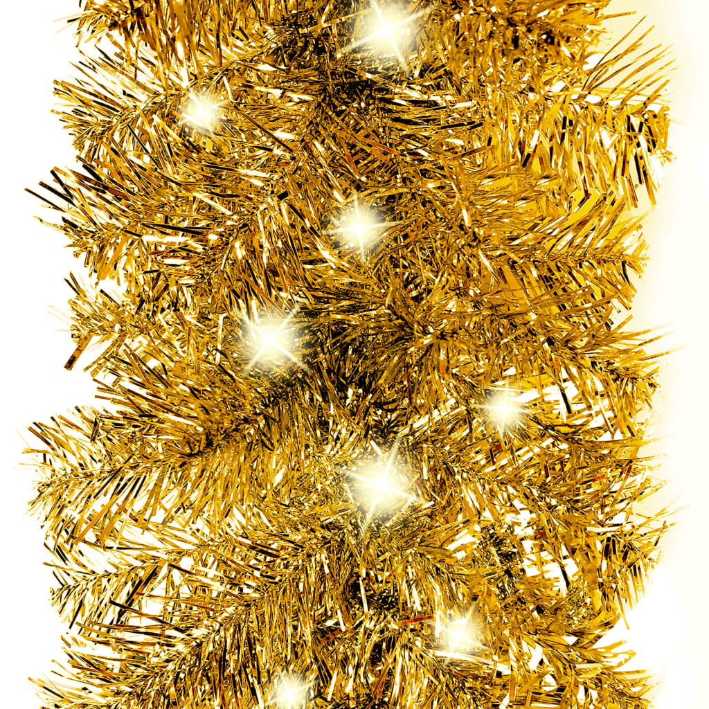 Kerstslinger met LED-lampjes 20 m goudkleurig is nu te koop bij PeponiXL, paradijselijk wonen!