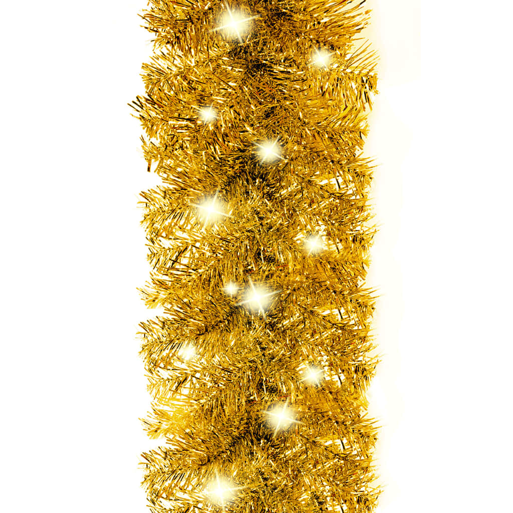 Kerstslinger met LED-lampjes 20 m goudkleurig is nu te koop bij PeponiXL, paradijselijk wonen!