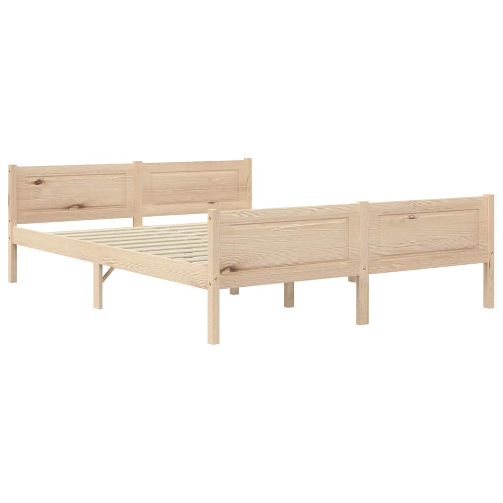 Bedframe massief grenenhout 120x200 cm is nu te koop bij PeponiXL, paradijselijk wonen!