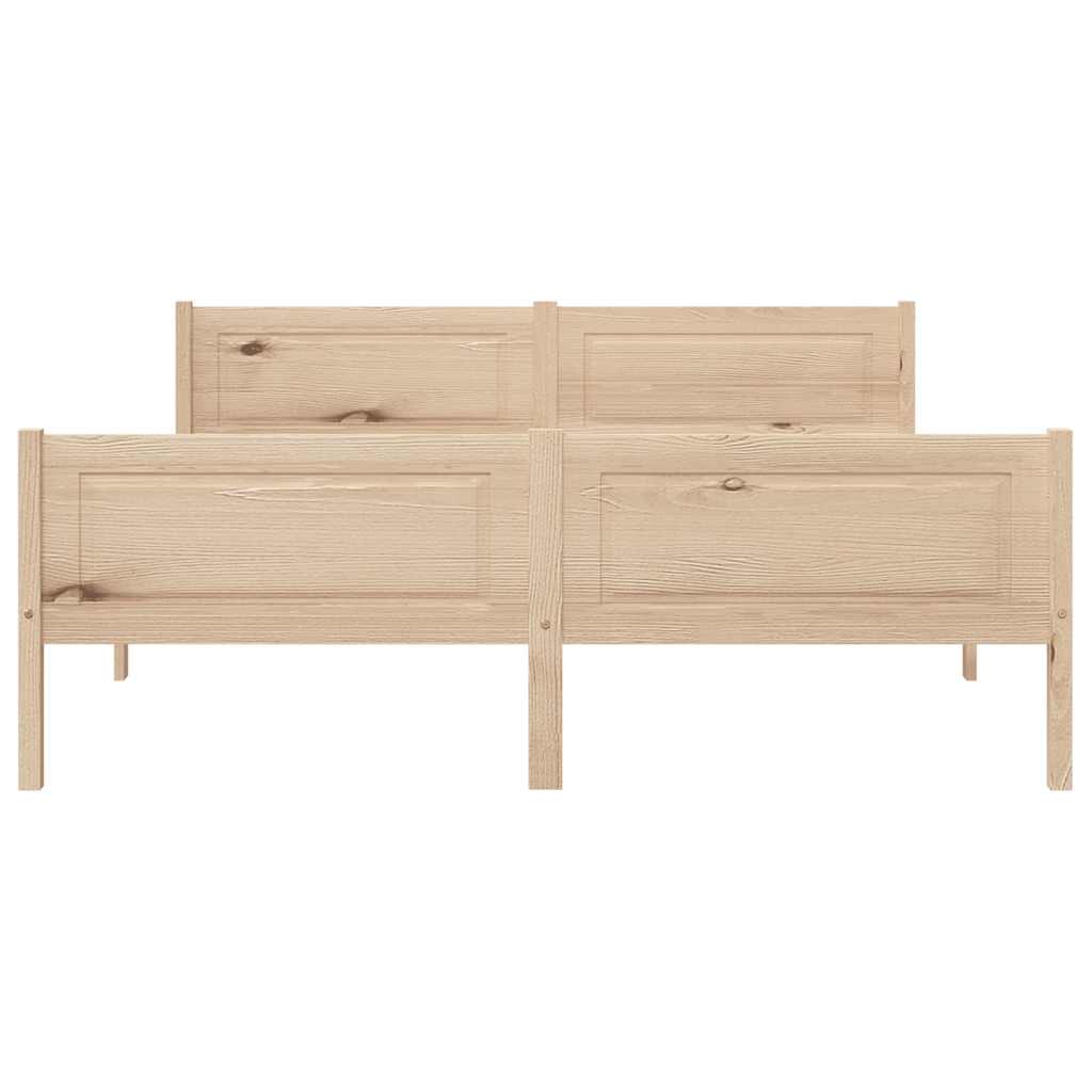 Bedframe massief grenenhout 120x200 cm is nu te koop bij PeponiXL, paradijselijk wonen!