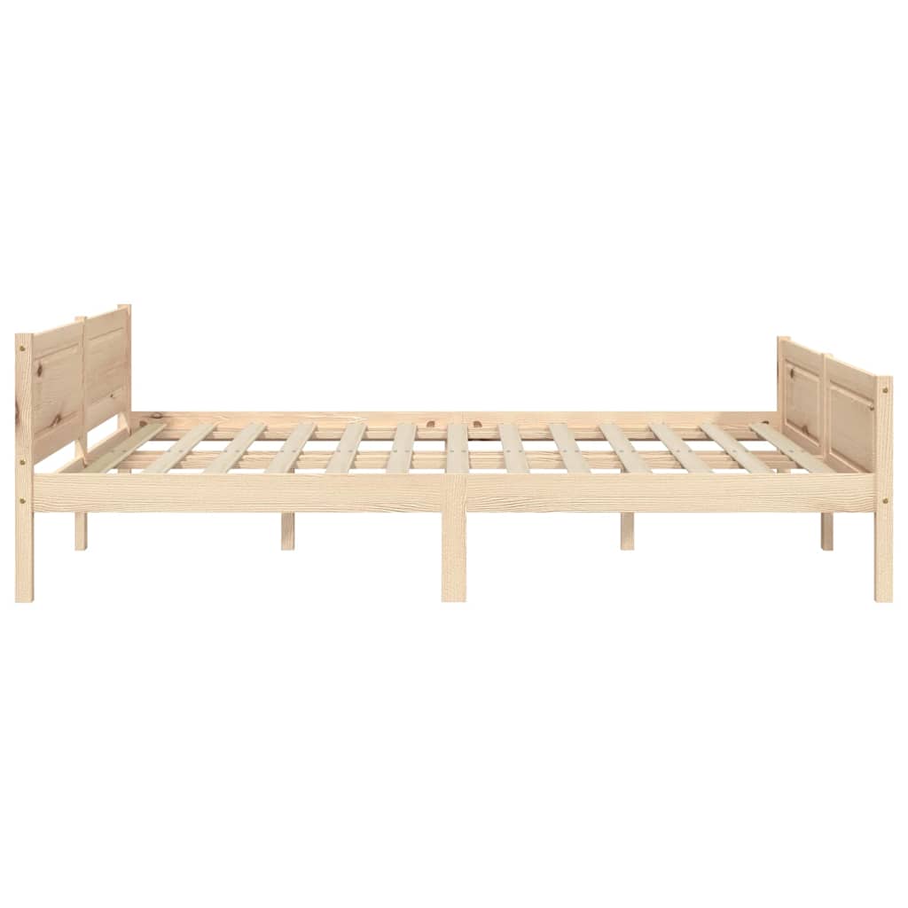 Bedframe massief grenenhout 120x200 cm is nu te koop bij PeponiXL, paradijselijk wonen!