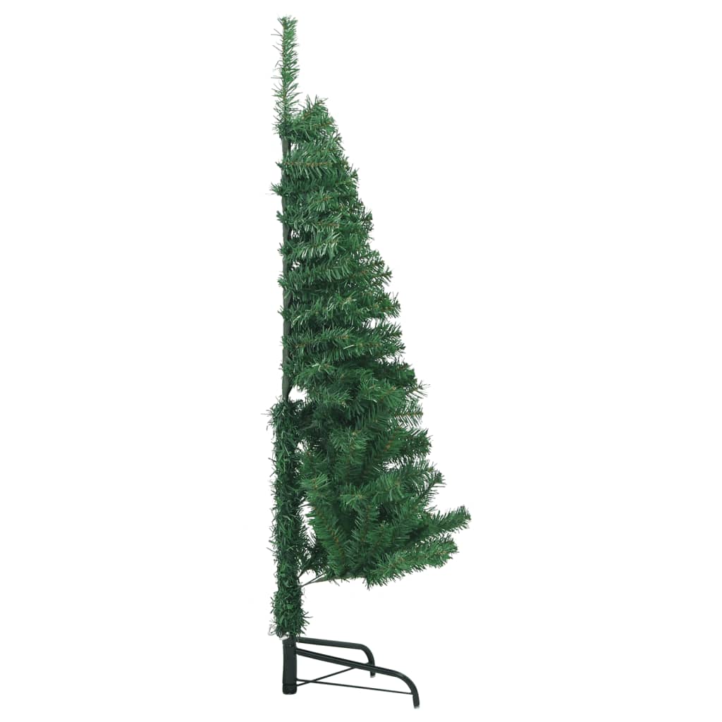 Kunstkerstboom hoek 120 cm PVC groen is nu te koop bij PeponiXL, paradijselijk wonen!