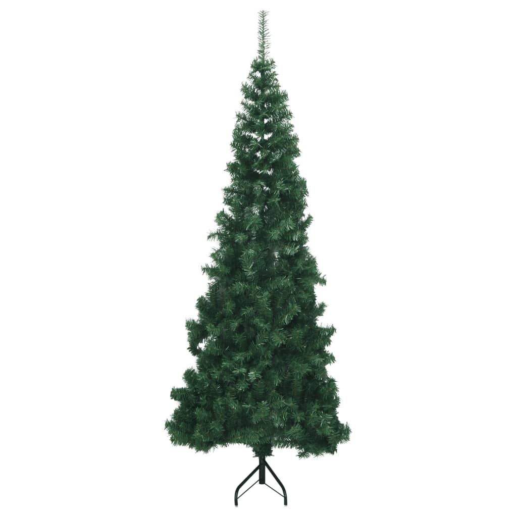 Kunstkerstboom hoek 180 cm PVC groen is nu te koop bij PeponiXL, paradijselijk wonen!