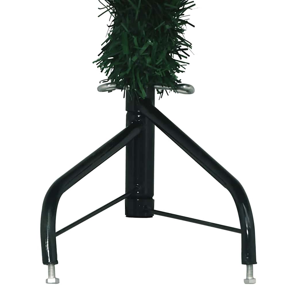 Kunstkerstboom hoek 180 cm PVC groen is nu te koop bij PeponiXL, paradijselijk wonen!