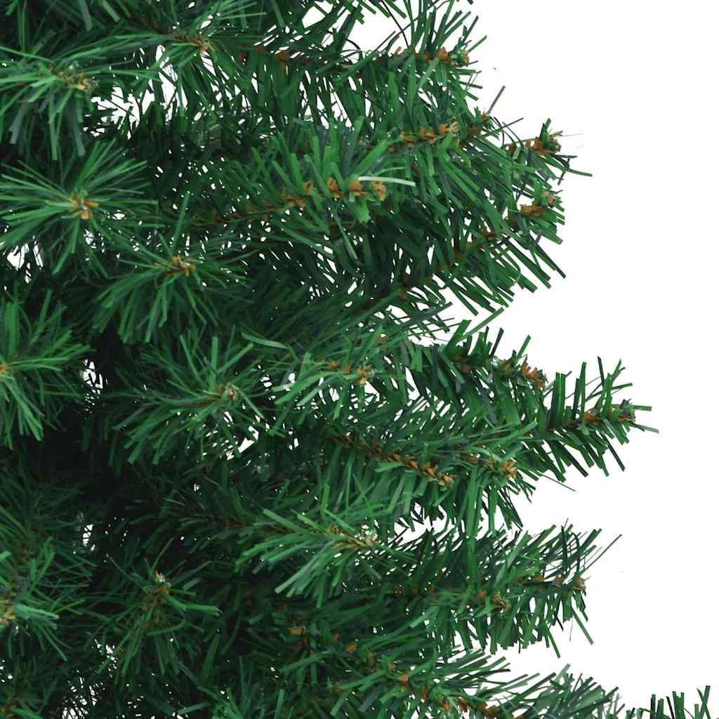 Kunstkerstboom hoek 180 cm PVC groen is nu te koop bij PeponiXL, paradijselijk wonen!