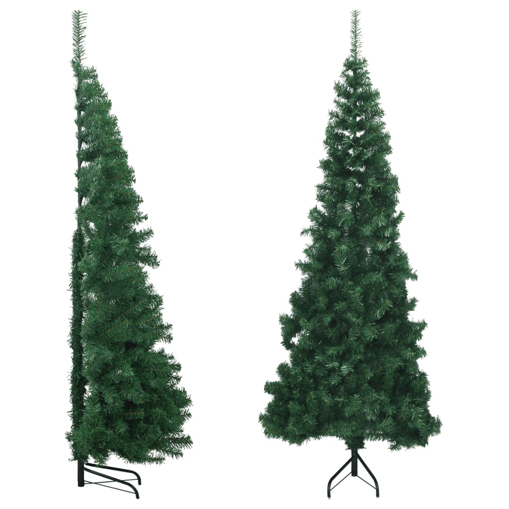 Kunstkerstboom hoek 180 cm PVC groen is nu te koop bij PeponiXL, paradijselijk wonen!
