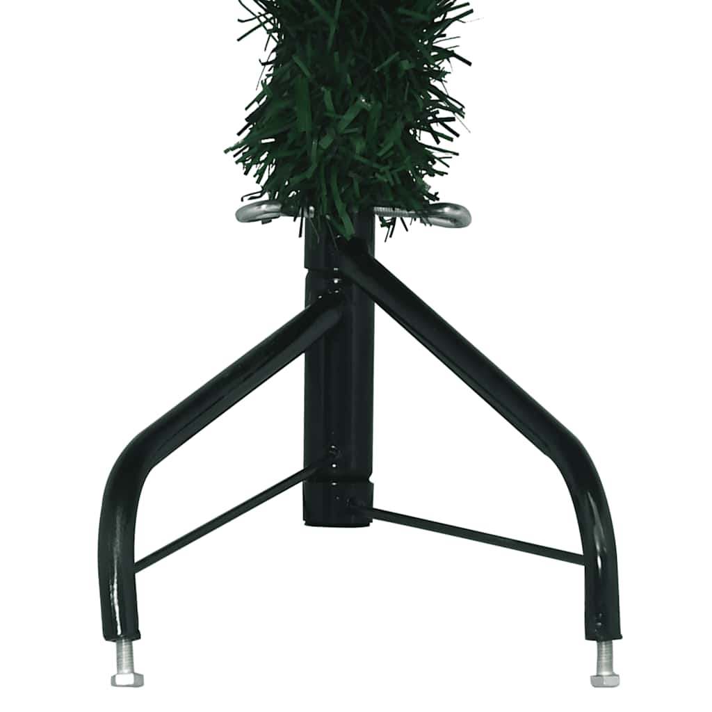 Kunstkerstboom hoek 240 cm PVC groen is nu te koop bij PeponiXL, paradijselijk wonen!