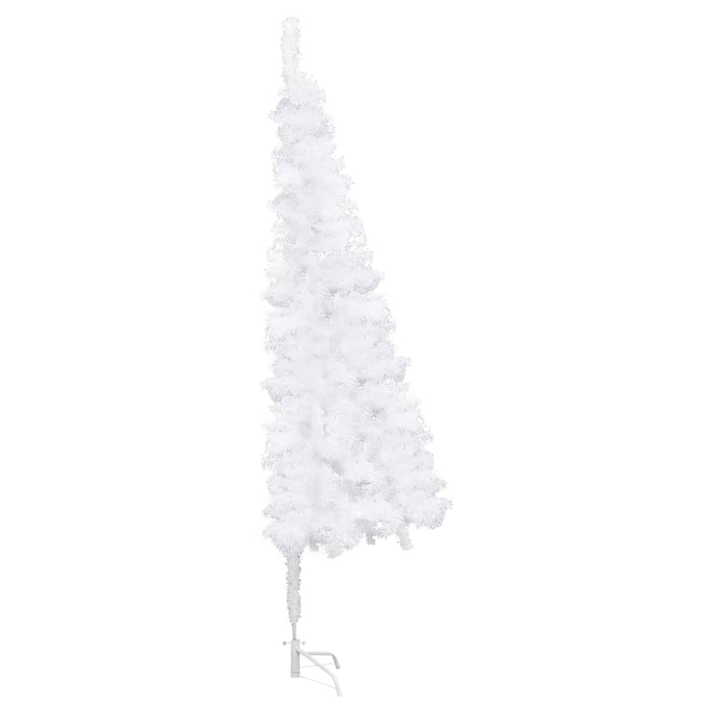 Kunstkerstboom hoek 240 cm PVC wit is nu te koop bij PeponiXL, paradijselijk wonen!