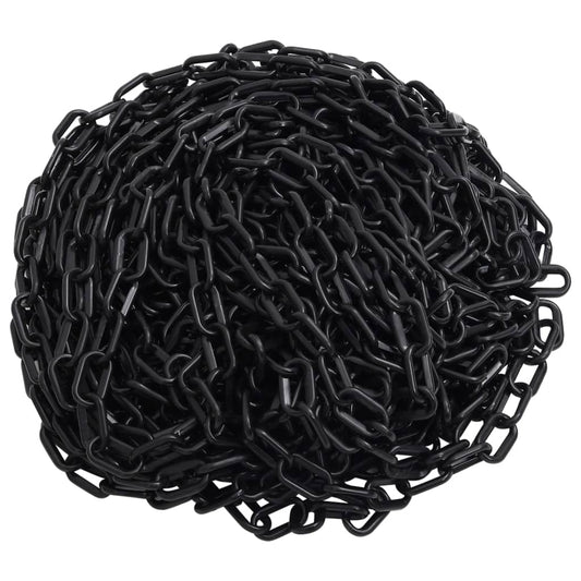 Veiligheidsketting Ø 4 mm 30 m kunststof zwart is nu te koop bij PeponiXL, paradijselijk wonen!