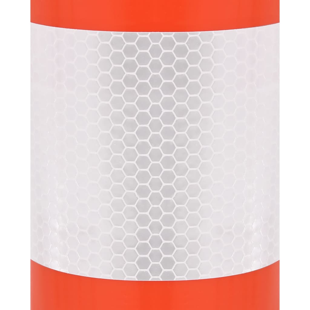 Verkeerspalen 10 st 75 cm PE is nu te koop bij PeponiXL, paradijselijk wonen!