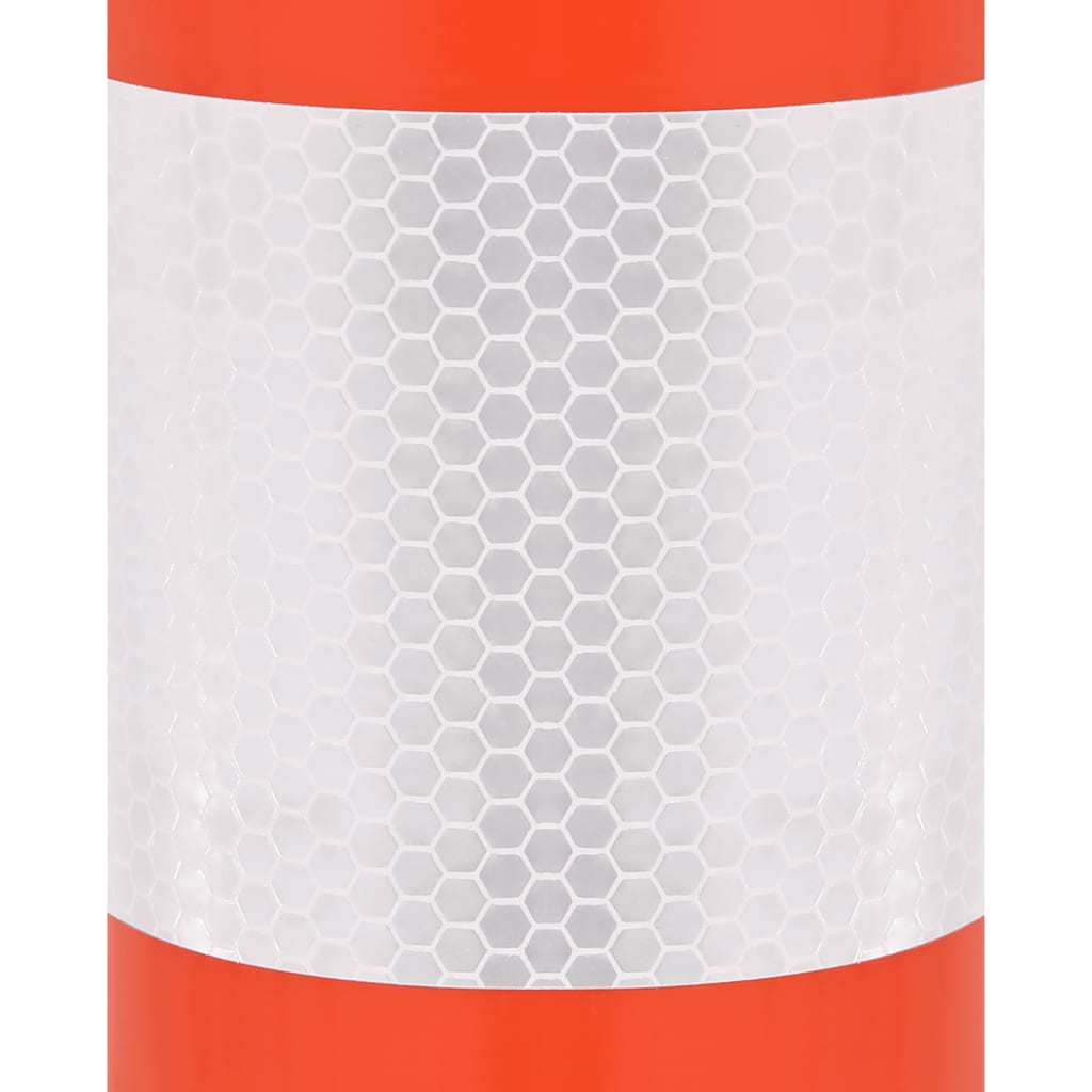 Verkeerspalen met ketting 10 st 75 cm PE is nu te koop bij PeponiXL, paradijselijk wonen!