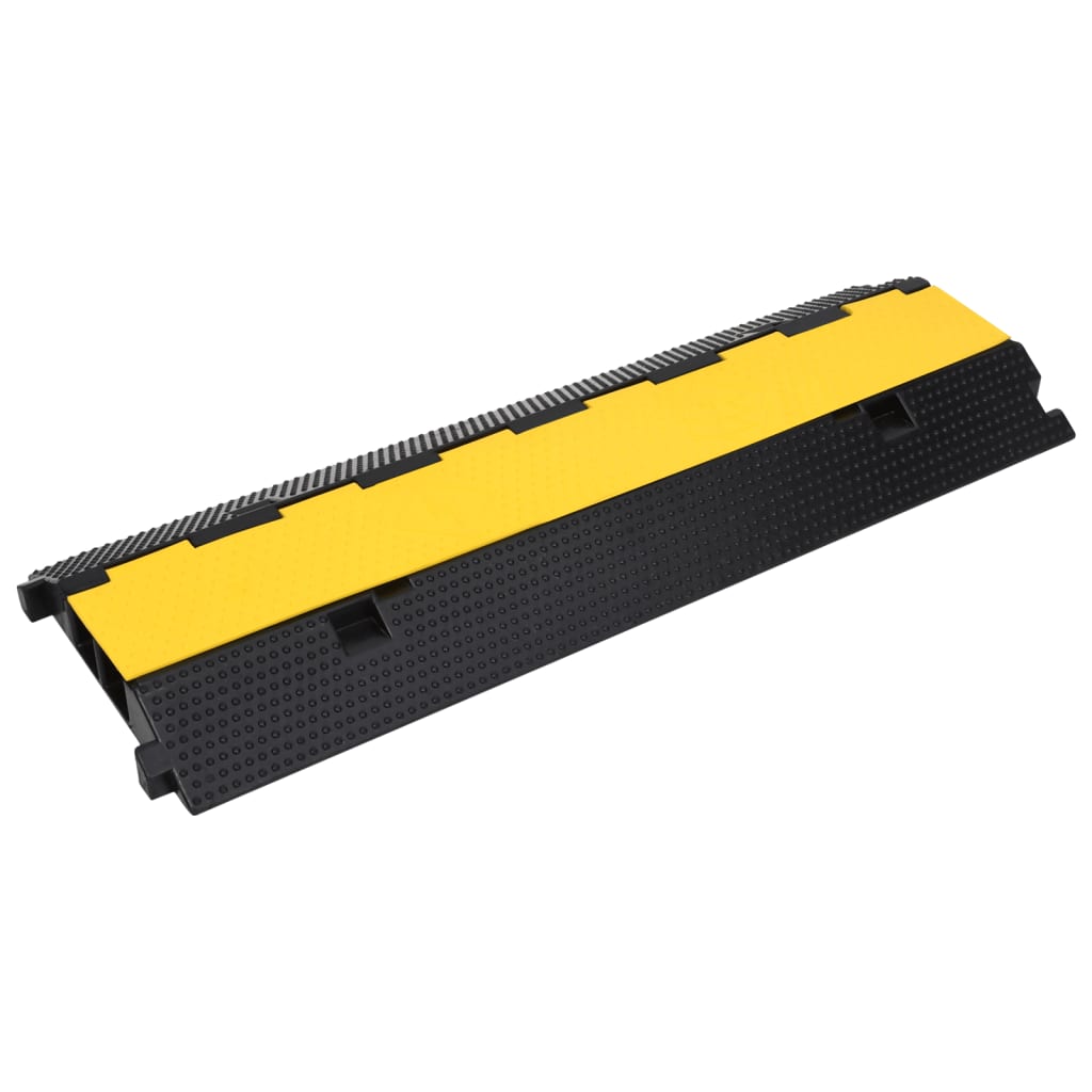 Kabelbeschermer drempel met 2 tunnels 100 cm rubber is nu te koop bij PeponiXL, paradijselijk wonen!